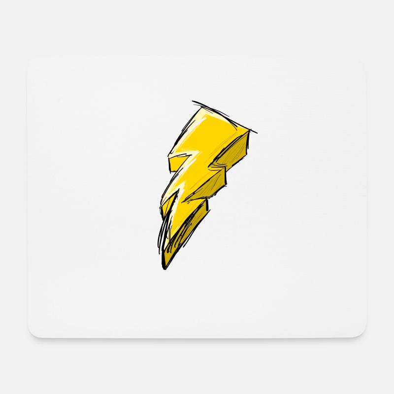 electricity - Mouse Pad (horizontal) - white
