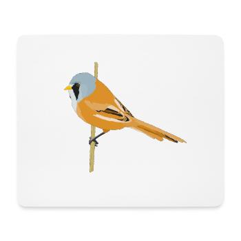 Mustache breading - Mouse Pad (horizontal) - white - Front