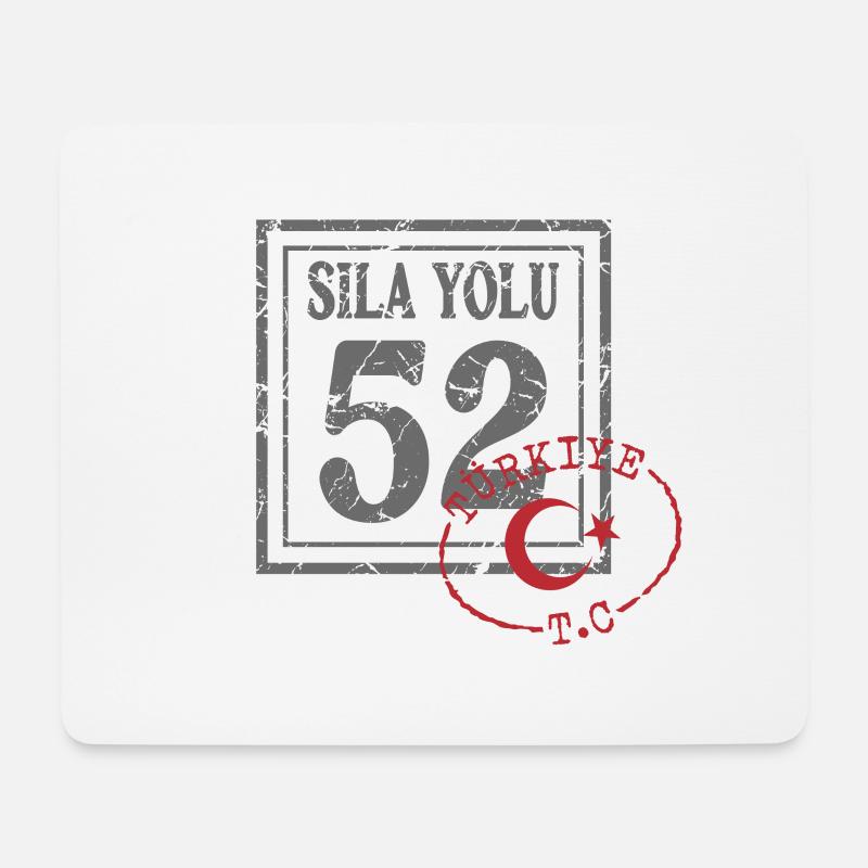 Ordu - Mousepad (Querformat) - Weiß