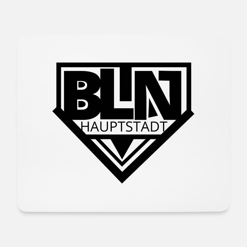 Berlin - Mousepad (Querformat) - Weiß