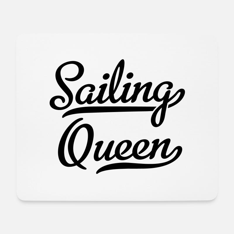 Segeln - Mousepad (Querformat) - Weiß