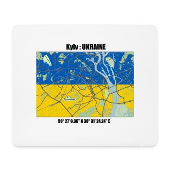 Kyiv - Mouse Pad (horizontal) - white - Front