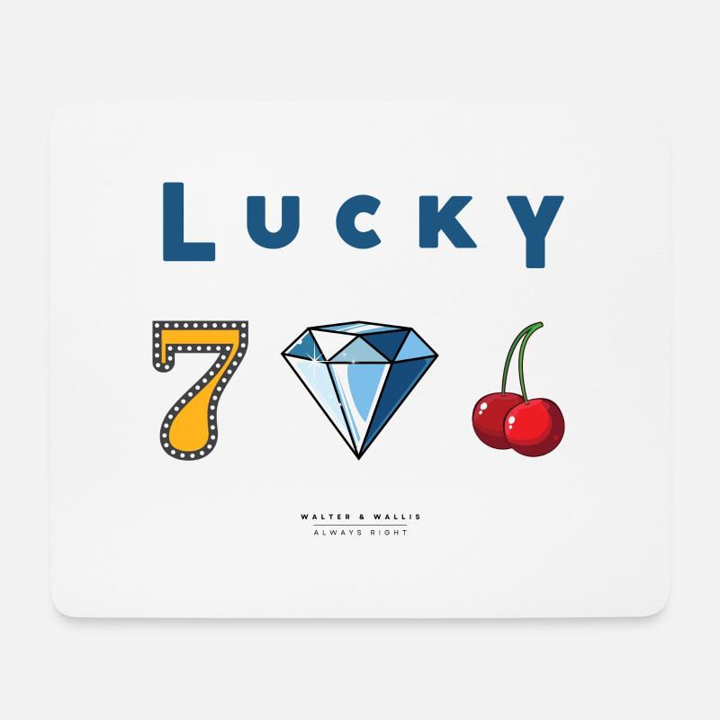 Walter & Wallis - Lucky - Mouse Pad (horizontal) - white