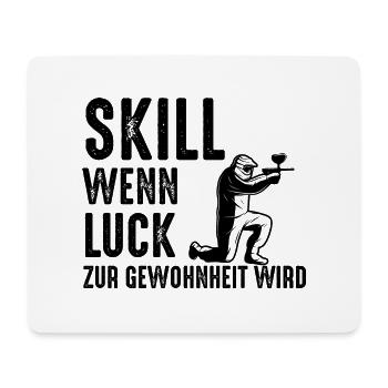 Paintball Airsoft - Mousepad (Querformat) - Weiß - Vorne
