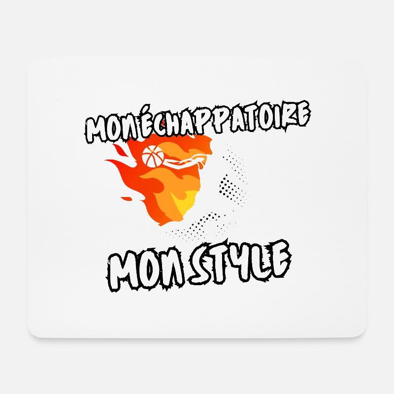 Mein Stil - Mousepad (Querformat) - Weiß