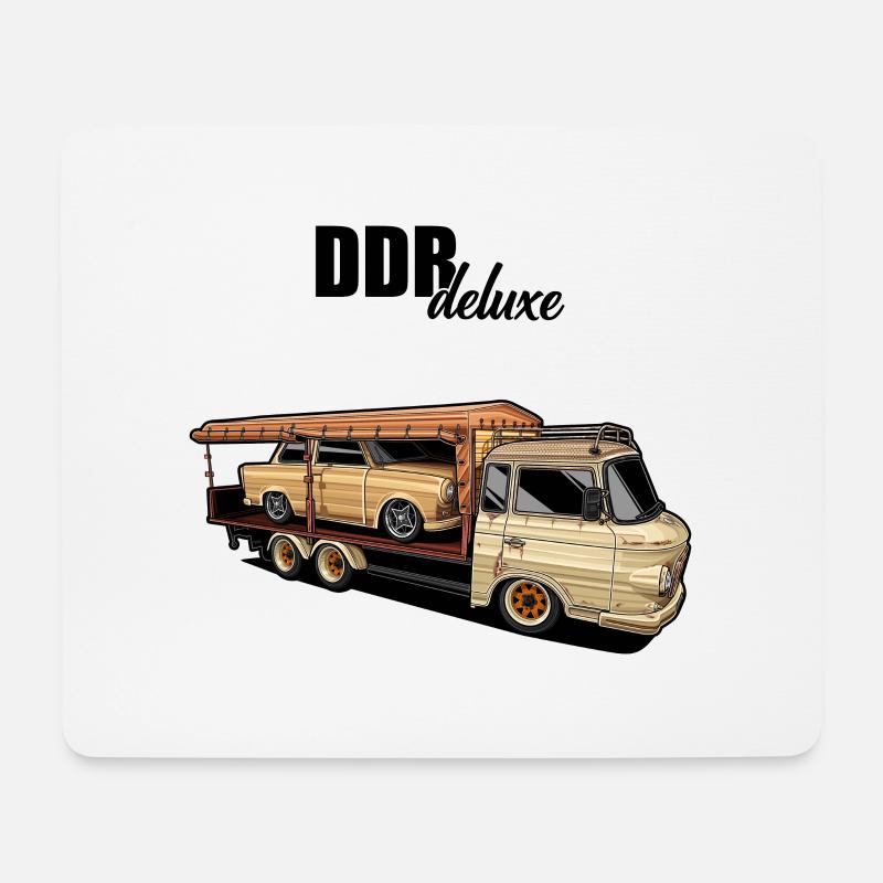 Barkas // Illustration - Mousepad (Querformat) - Weiß