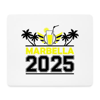 Marbella 2025 - Mouse Pad (horizontal) - white - Front