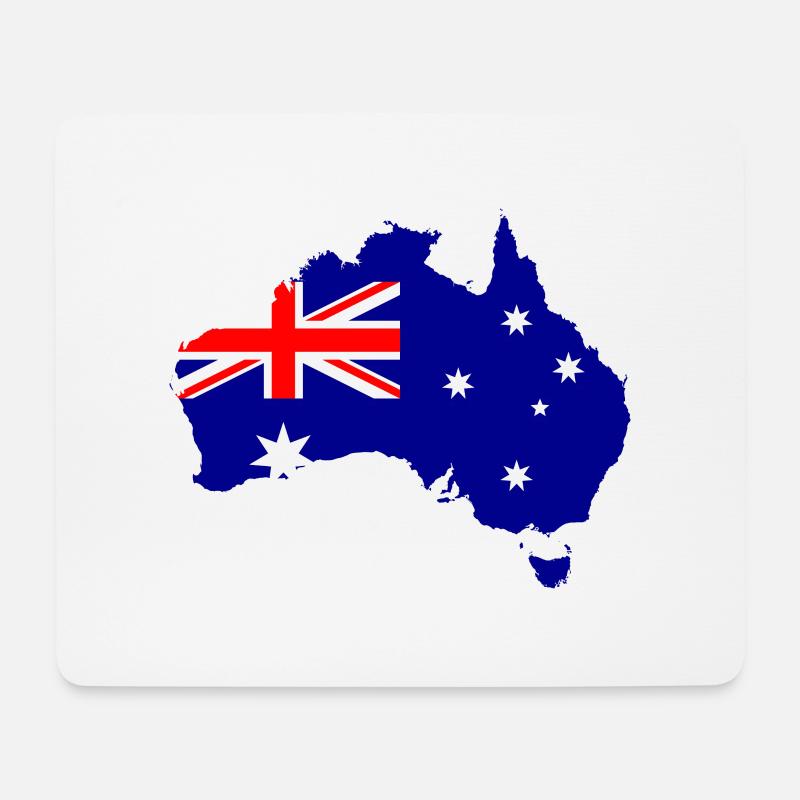 Australien 24 - Mousepad (Querformat) - Weiß