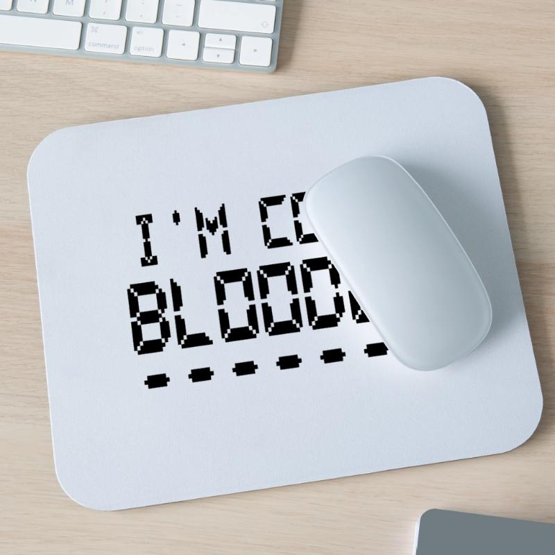 Computerprogrammierung Ich bin Code Blooded Programmierer Mousepad (Querformat)