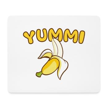YUMMI - Une question de goût - Tapis de souris (format paysage) - blanc - Devant