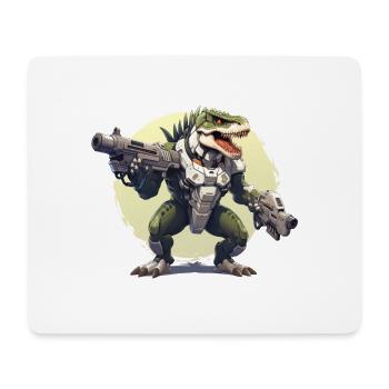 Space Dinosaur - Mouse Pad (horizontal) - white - Front