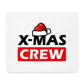 christmas crew weihnachten party - Mousepad (Querformat) - Weiß - Vorne