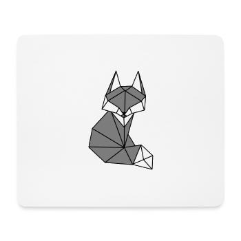 Fuchs - Mousepad (Querformat) - Weiß - Vorne