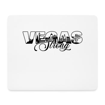 Vegas Strong - Mousepad (Querformat) - Weiß - Vorne
