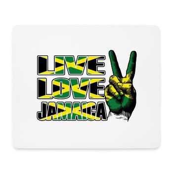 Jamaika Jamaica - Mousepad (Querformat) - Weiß - Vorne