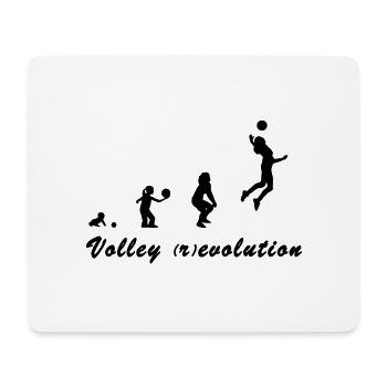 Volley (r) evolution - Mouse Pad (horizontal) - white - Front