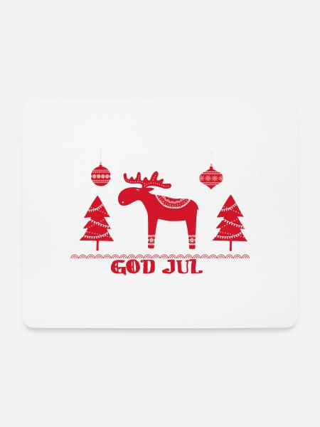 Weihnachten - Mousepad (Querformat) - Weiß
