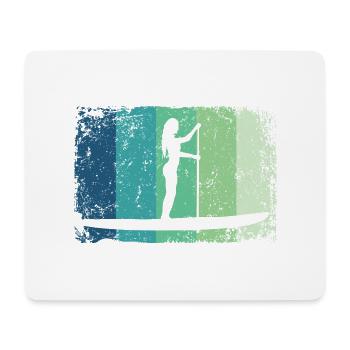 Stand Up Paddling Stand Up Board Sup - Mousepad (Querformat) - Weiß - Vorne
