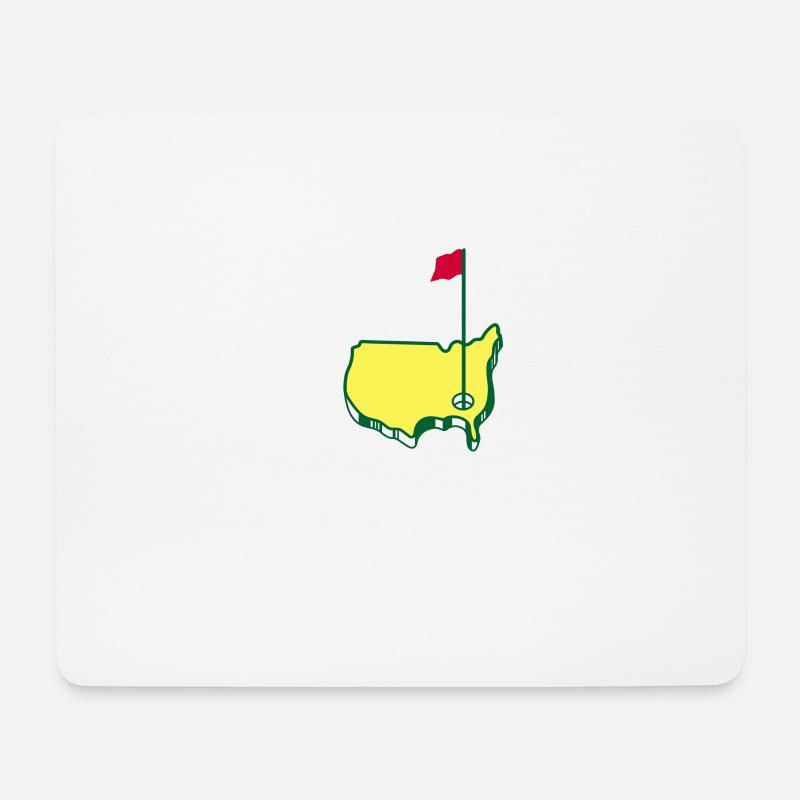 Meister - Mousepad (Querformat) - Weiß