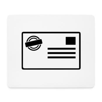 Postkarte - Mousepad (Querformat) - Weiß - Vorne