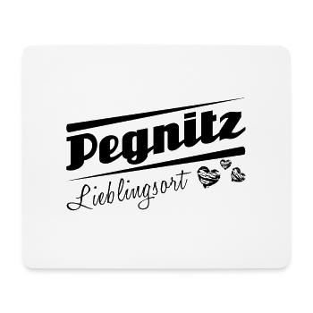Pegnitz - Lieblingsort mit Stadtnamen - Mousepad (Querformat) - Weiß - Vorne