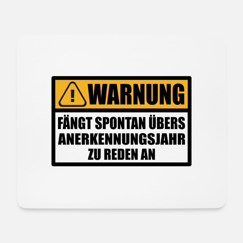 Abschiedsgeschenk nach Anerkennungsjahr Erzieher - Mousepad (Querformat) - Weiß