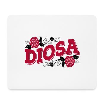 Diosa Funny Spanish Goddess Saying - Mouse Pad (horizontal) - white - Front