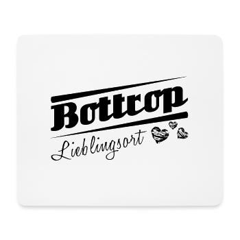 Bottrop - Lieblingsort mit Stadtnamen - Mousepad (Querformat) - Weiß - Vorne