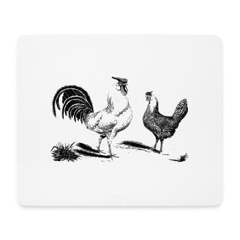 chicken237 - Mousepad (Querformat) - Weiß - Vorne
