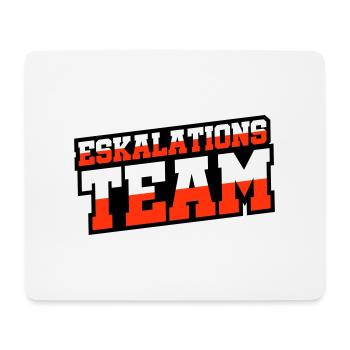 Eskalations Team - Mousepad (Querformat) - Weiß - Vorne