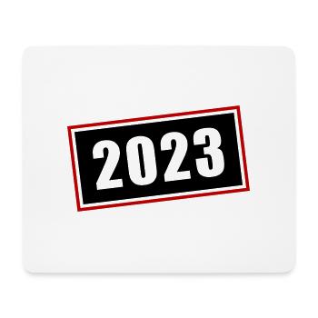 Symbole 2023 - Tapis de souris (format paysage) - blanc - Devant