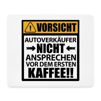 Autoverkäufer Autohaus Team Danke lustige Sprüche - Mousepad (Querformat) - Weiß - Vorne