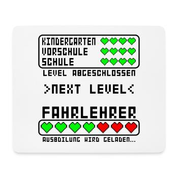 Fahrlehrer Ausbildung neuer Start für Baby Junge - Mousepad (Querformat) - Weiß - Vorne