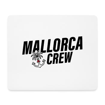 Mallorca équipage ancre palmier coeur amour - Tapis de souris (format paysage) - blanc - Devant