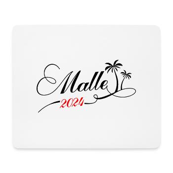 Malle 2024 Team Mallorca - Mouse Pad (horizontal) - white - Front