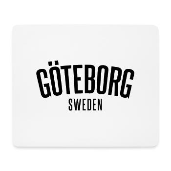 Göteborg Nous n’abandonnons jamais - Tapis de souris (format paysage) - blanc - Devant