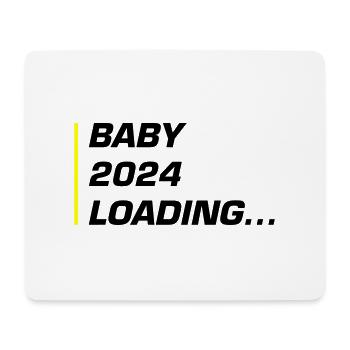 Baby 2024 Loading - Mouse Pad (horizontal) - white - Front