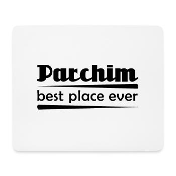 Parchim - Stadt best place ever - Mousepad (Querformat) - Weiß - Vorne
