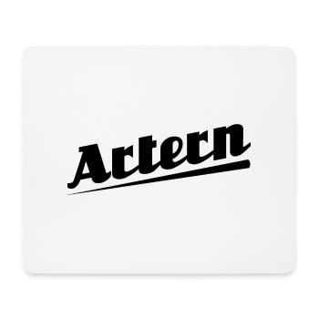 Artern - Textdesign mit Stadtnamen - Mousepad (Querformat) - Weiß - Vorne