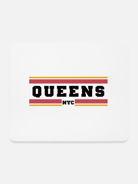 Queens Nyc - Mousepad (Querformat) - Weiß