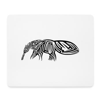 Anteater Tribal Tattoo - Mouse Pad (horizontal) - white - Front