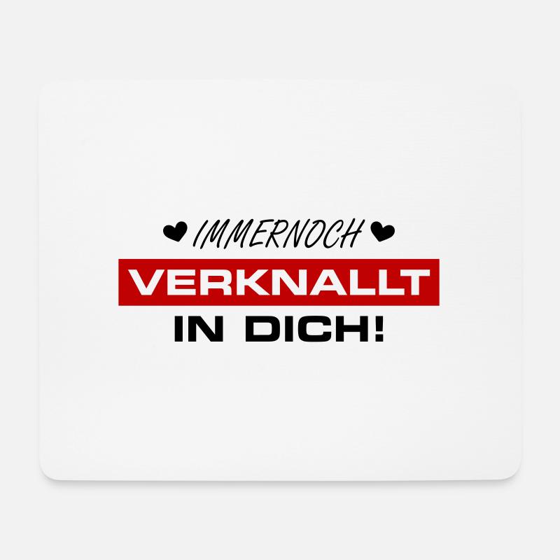 Immernoch Verknallt Verliebt Valentinstag - Mousepad (Querformat) - Weiß