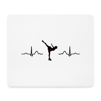 Figure Skating Ice Skating Figure Skating - Mouse Pad (horizontal) - white - Front