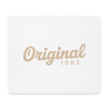 Geburtstagsgeschenk 1982 | Geboren 1982 - Mousepad (Querformat) - Weiß - Vorne