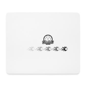 Handball - Mousepad (Querformat) - Weiß - Vorne