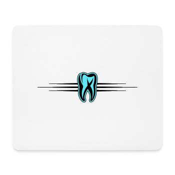 Dentiste Tooth Icon - Tapis de souris (format paysage) - blanc - Devant