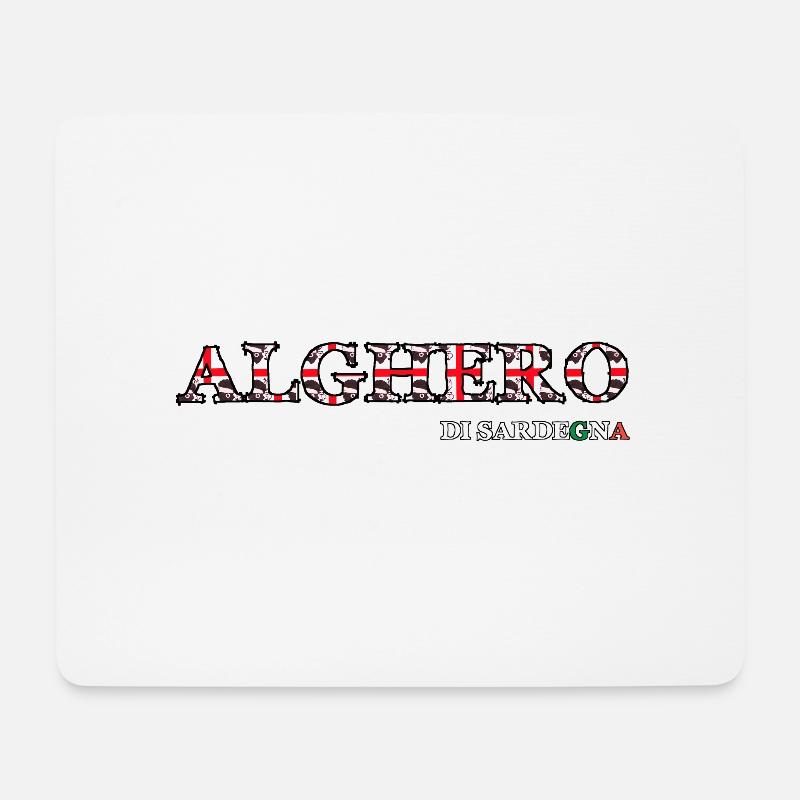 Alghero di Sardegna - Mousepad (Querformat) - Weiß