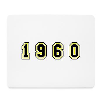 Numéro de l’année 1960 - Tapis de souris (format paysage) - blanc - Devant