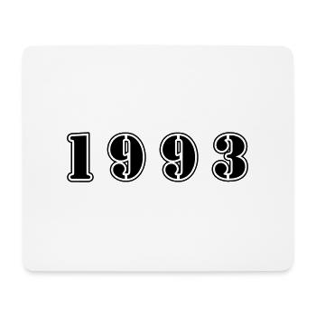 Anniversaire de 1993 - Tapis de souris (format paysage) - blanc - Devant