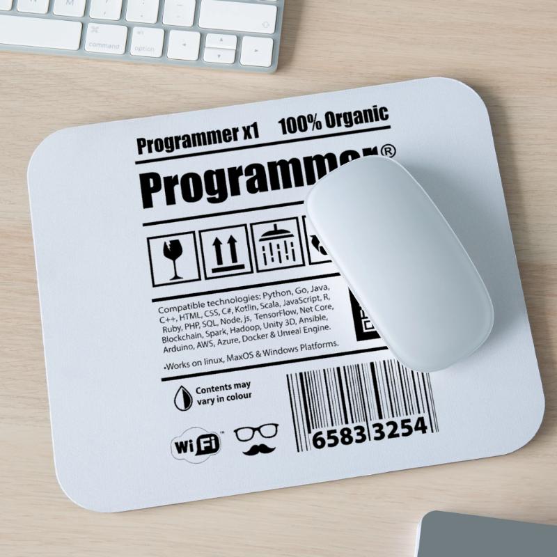 Coder Programmierer Koffein Entwickler Geschenk Mousepad (Querformat)